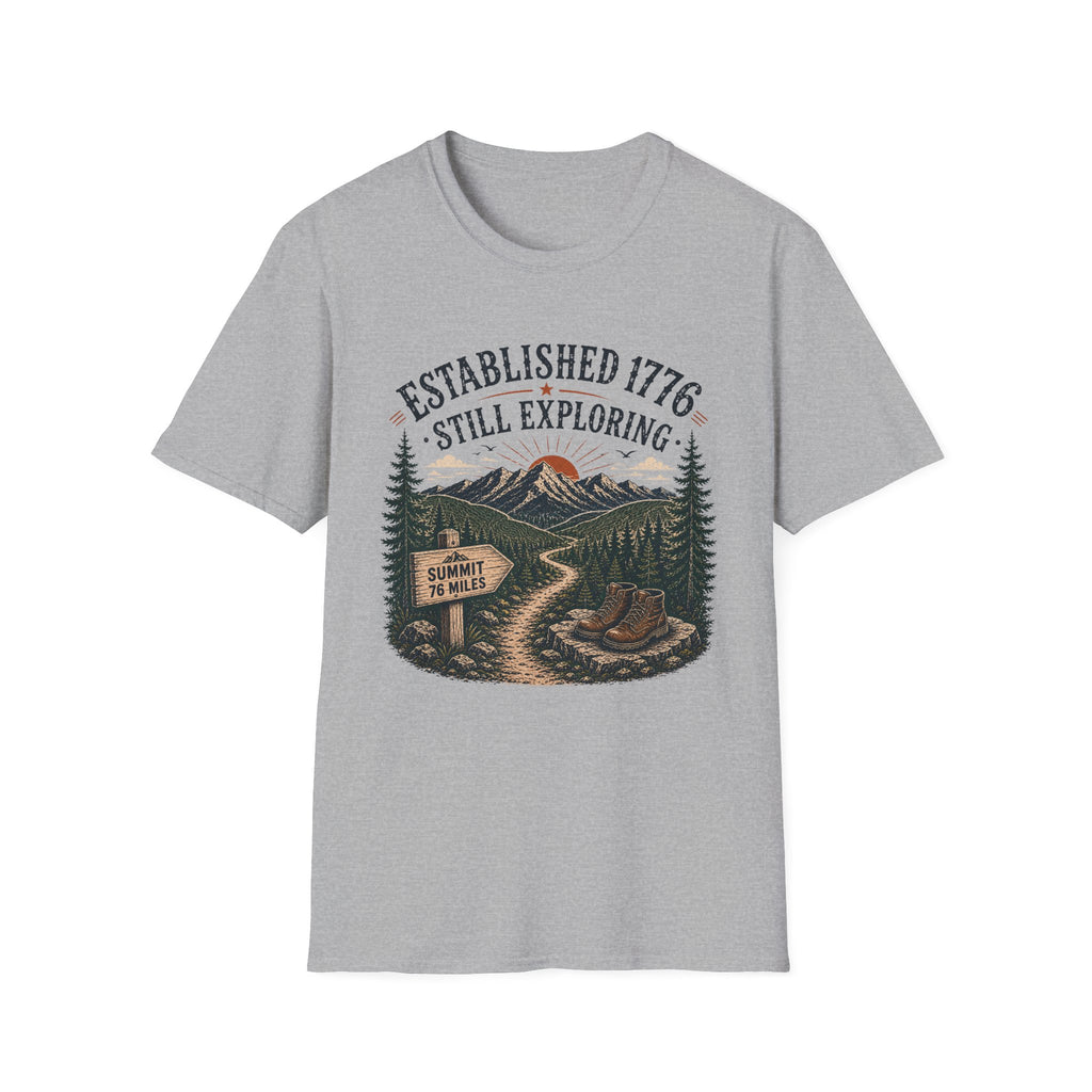 Established 1776 Still Exploring Tee
