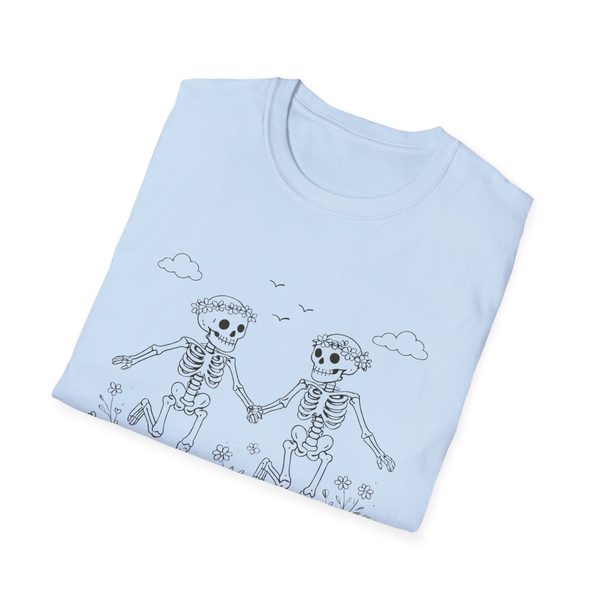 Dancing Skeleton Wildflower Tee