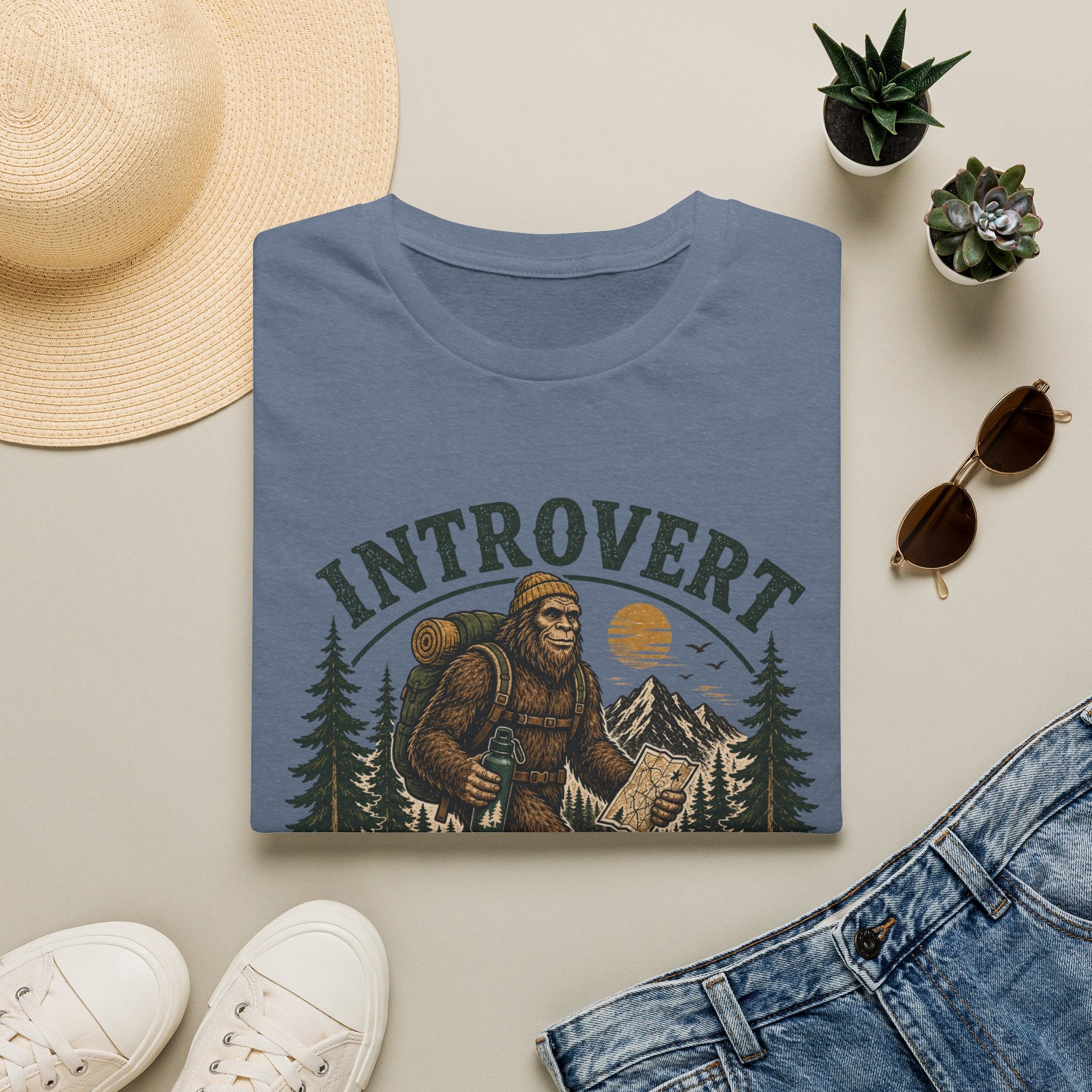 Introvert Hiking Club Tee