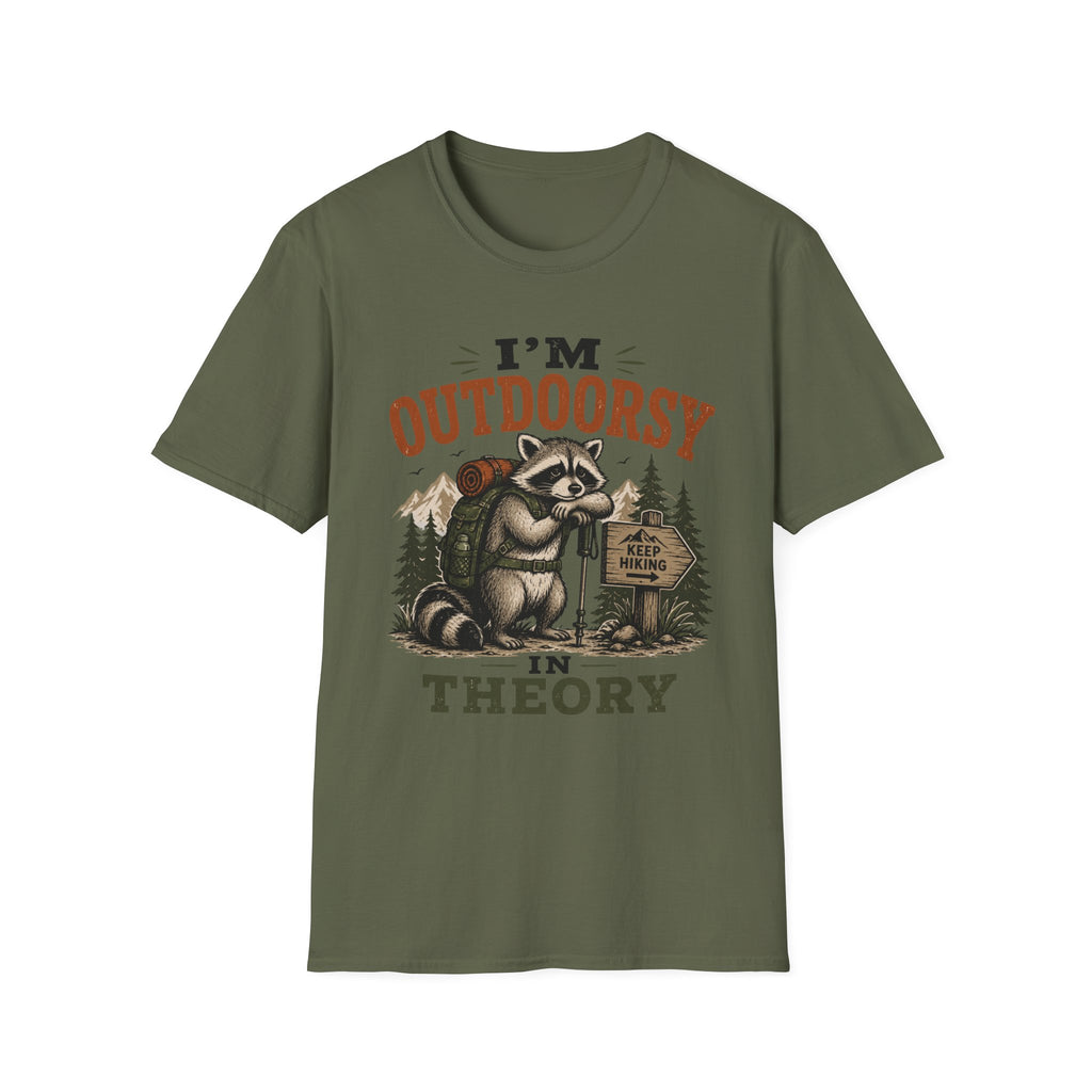 Outdoorsy in Theory Tee