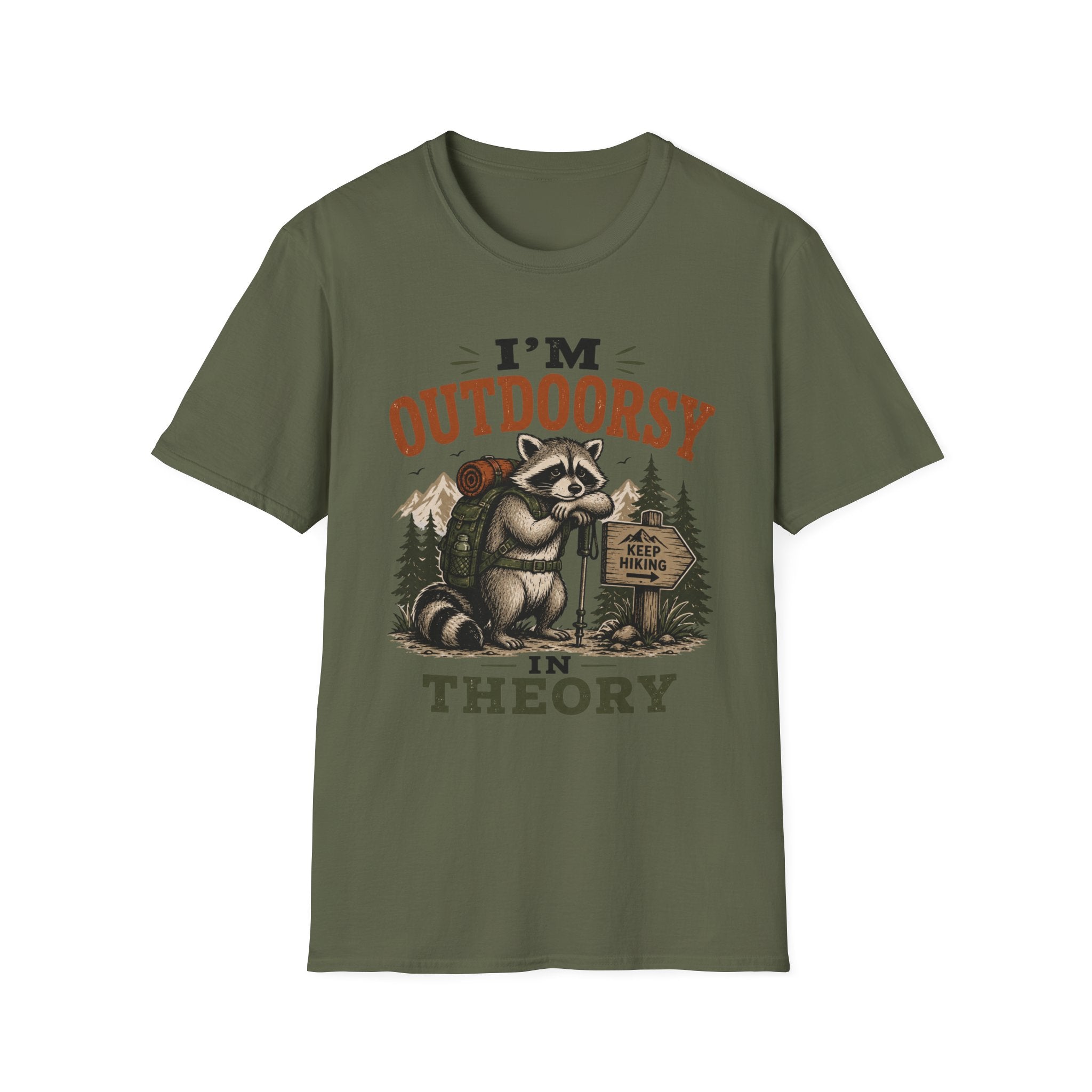 Outdoorsy in Theory Tee