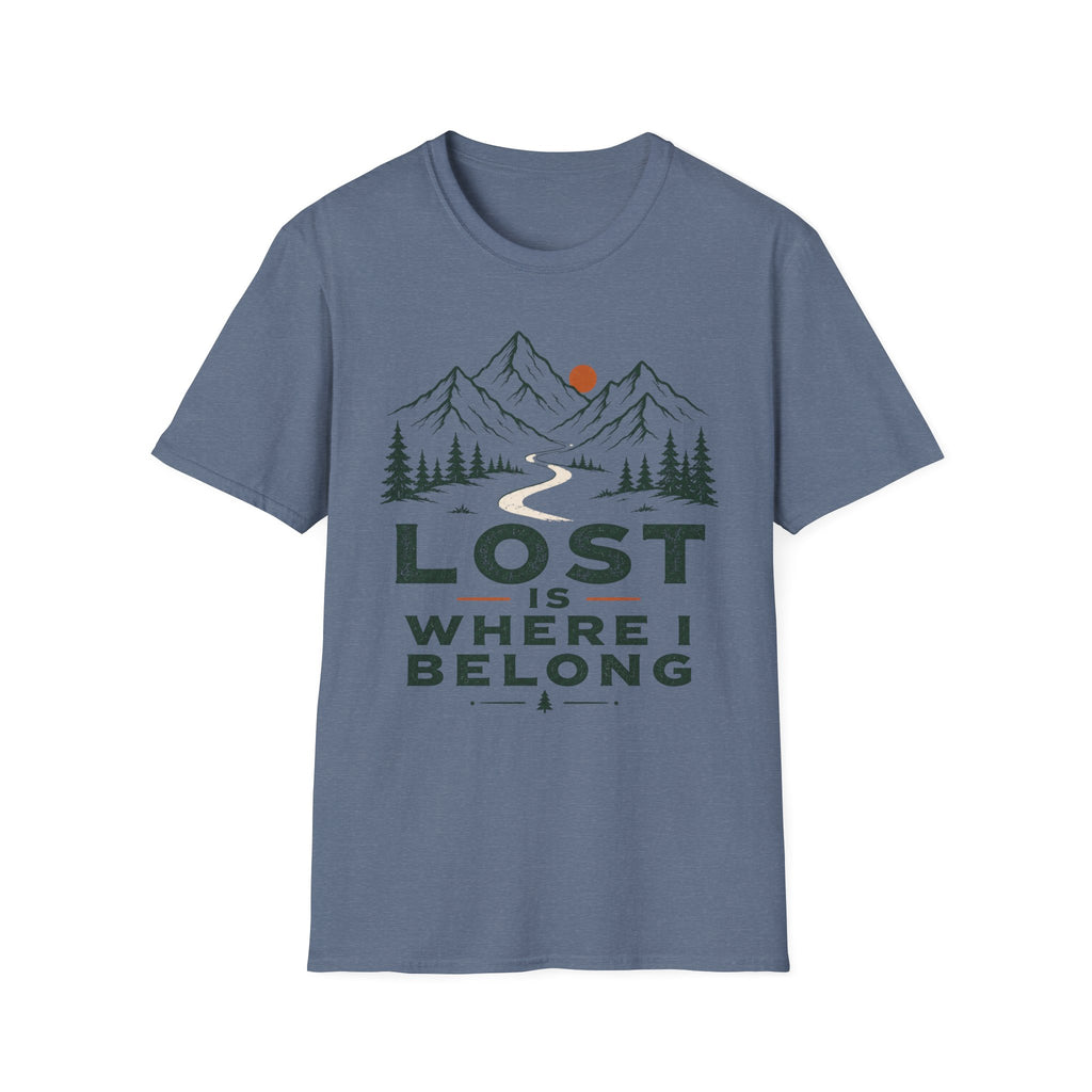 Lost Is Where I Belong Mountain Tee