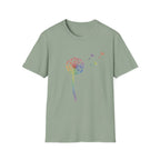 Rainbow Wishes Dandelion Tee
