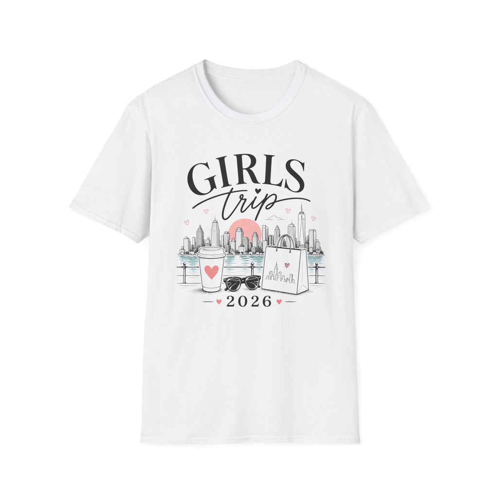 Girls Trip 2026 Shopping & Coffee Tee
