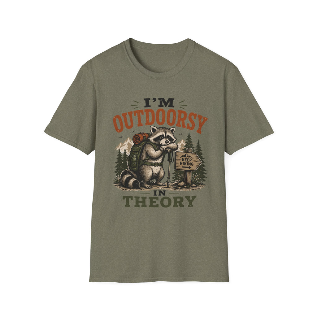 Outdoorsy in Theory Tee