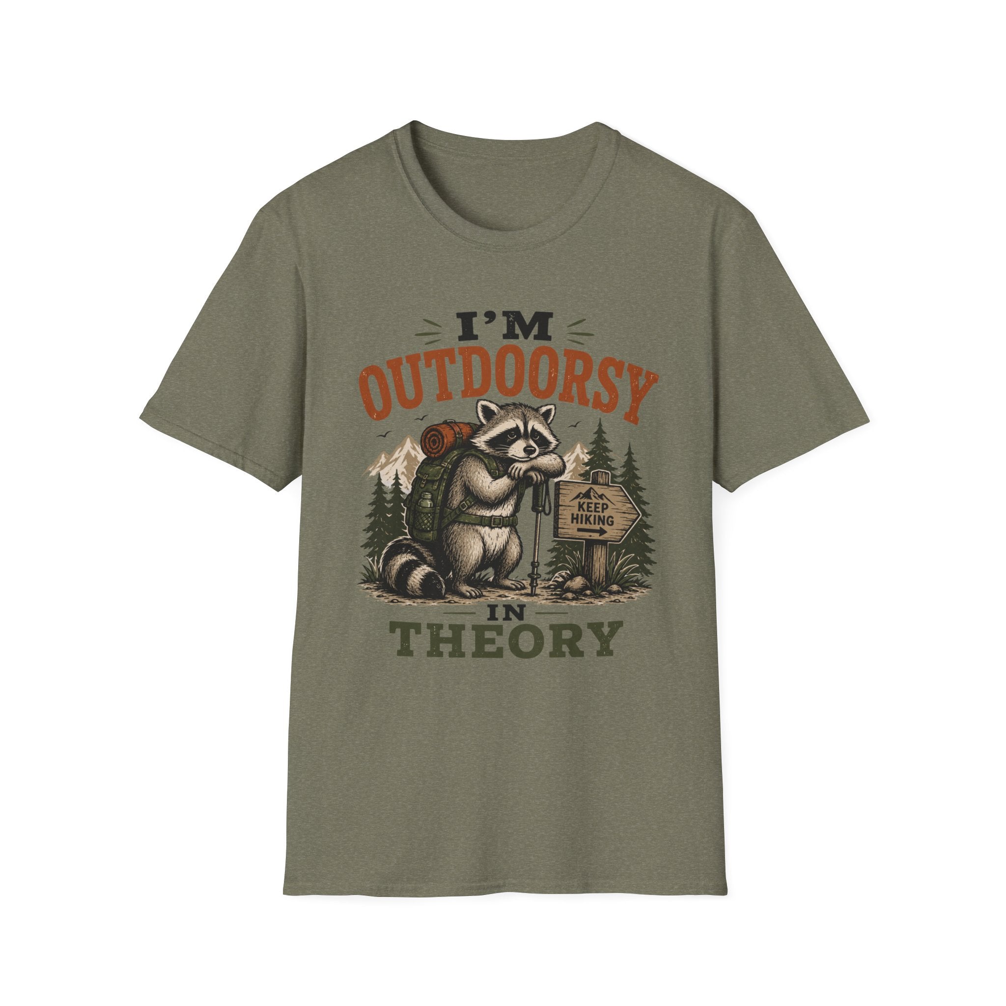 Outdoorsy in Theory Tee