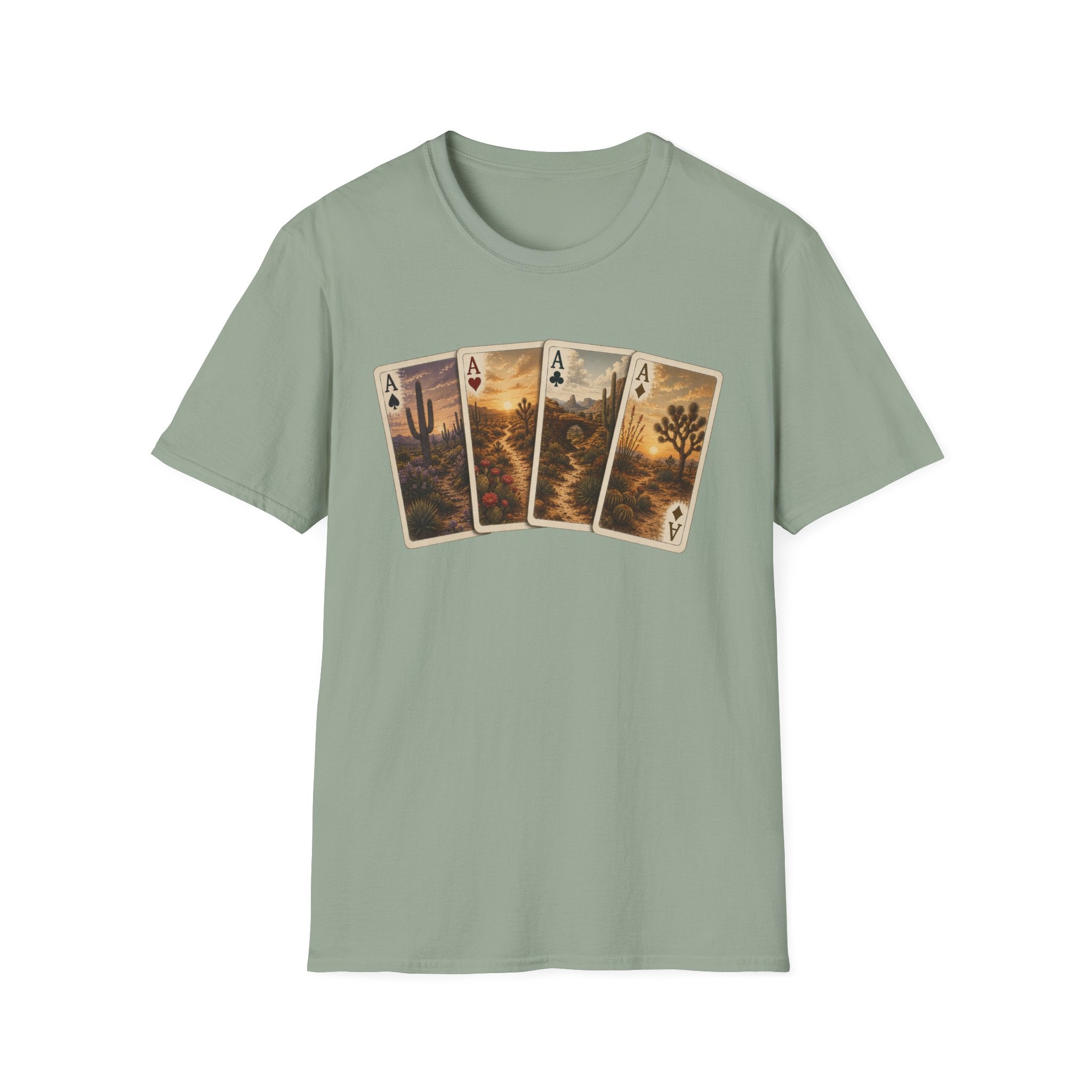 Desert Ace Playing Cards Tee