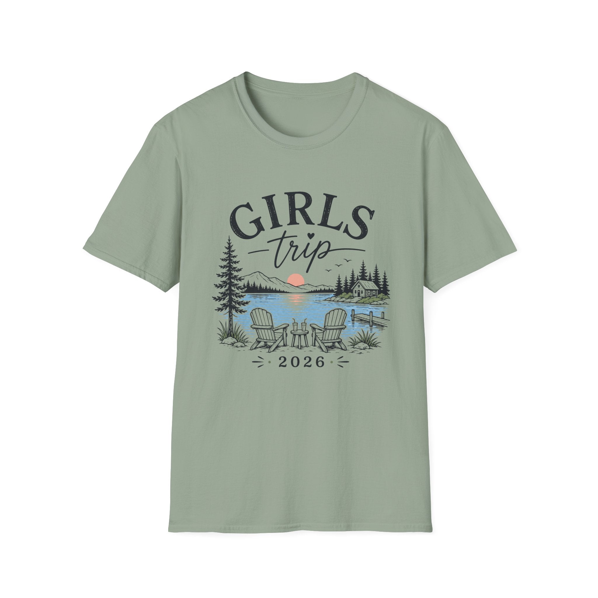Girls Trip 2026 Lake Cabin Tee