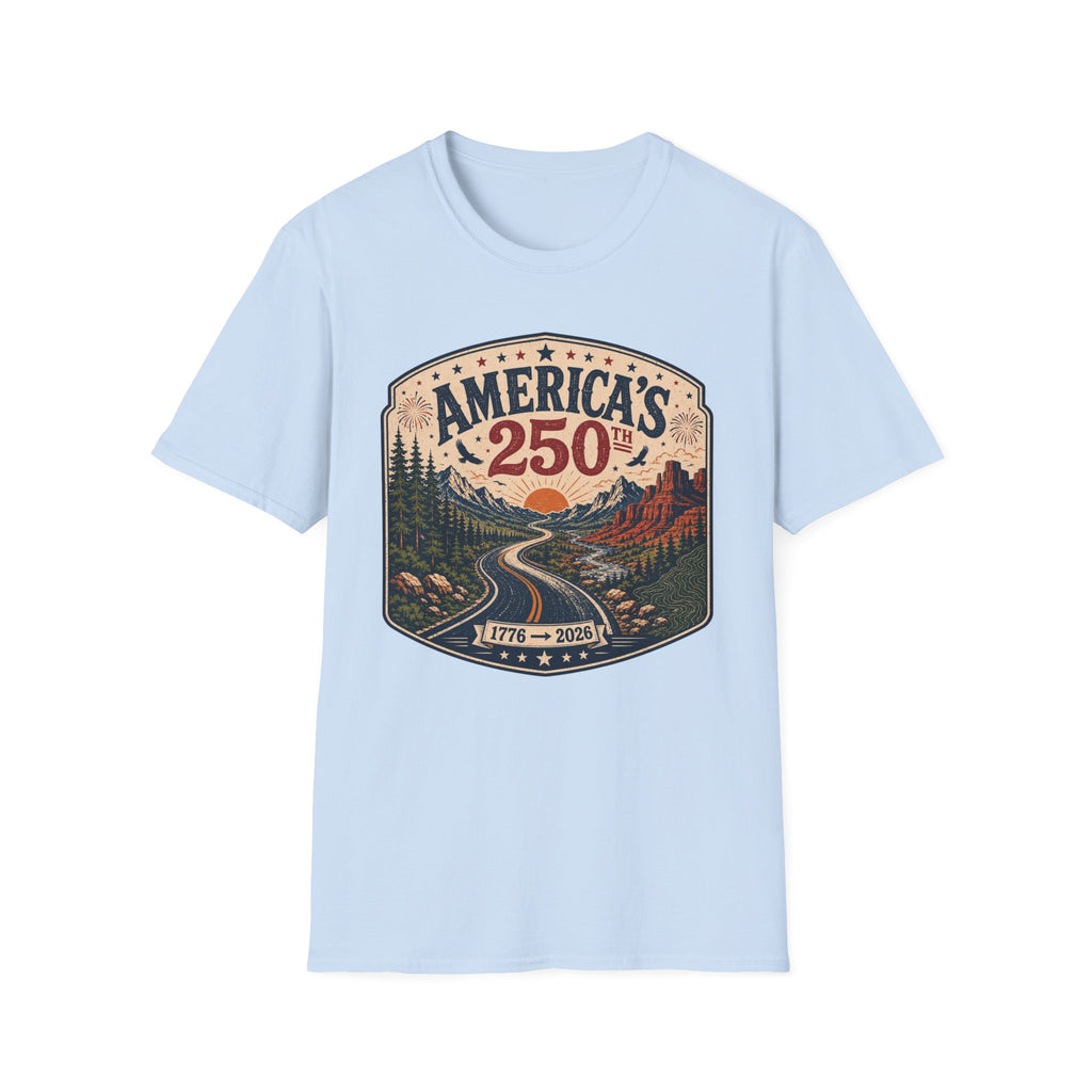 America’s 250th Take the Scenic Route Tee