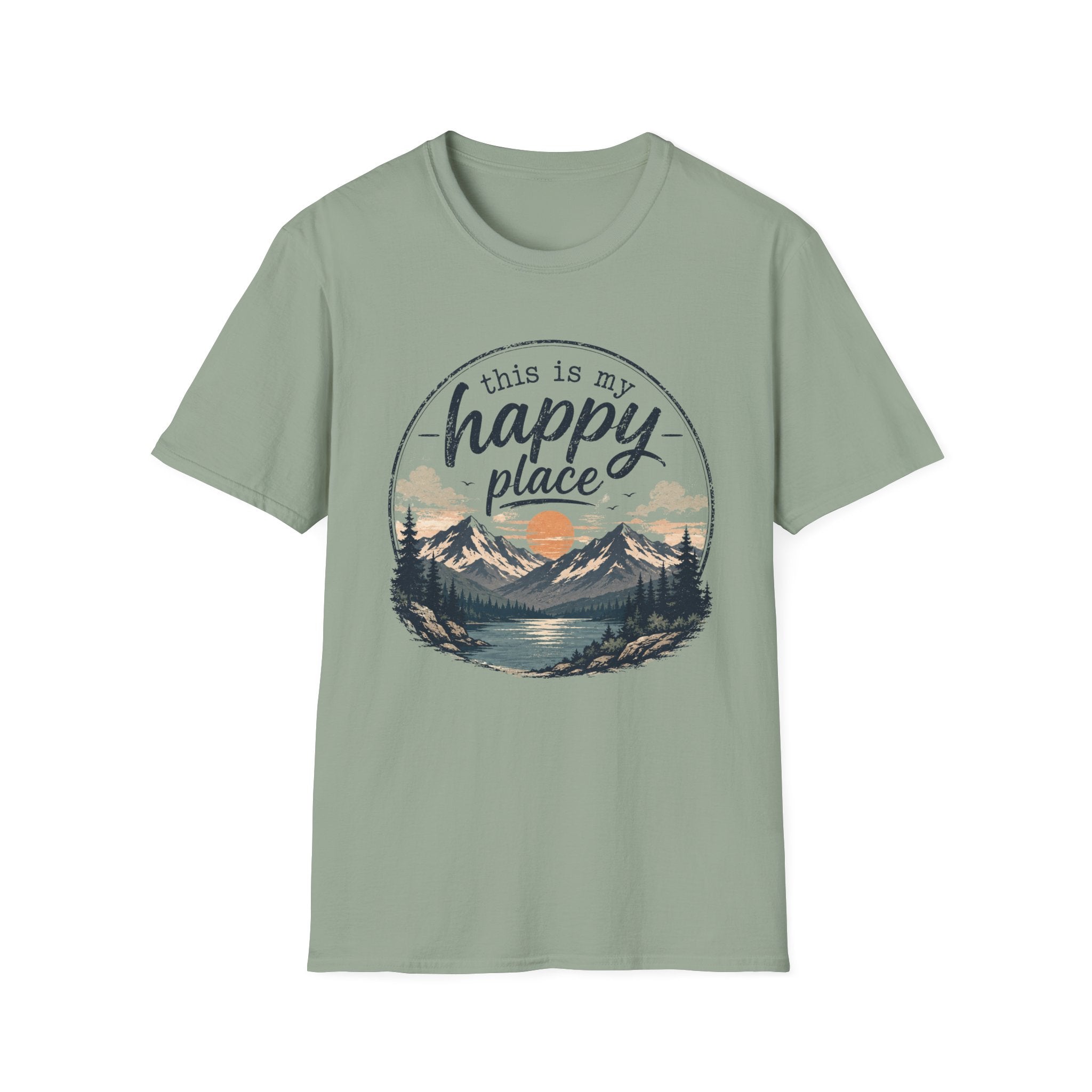 This Is My Happy Place Mountain Tee