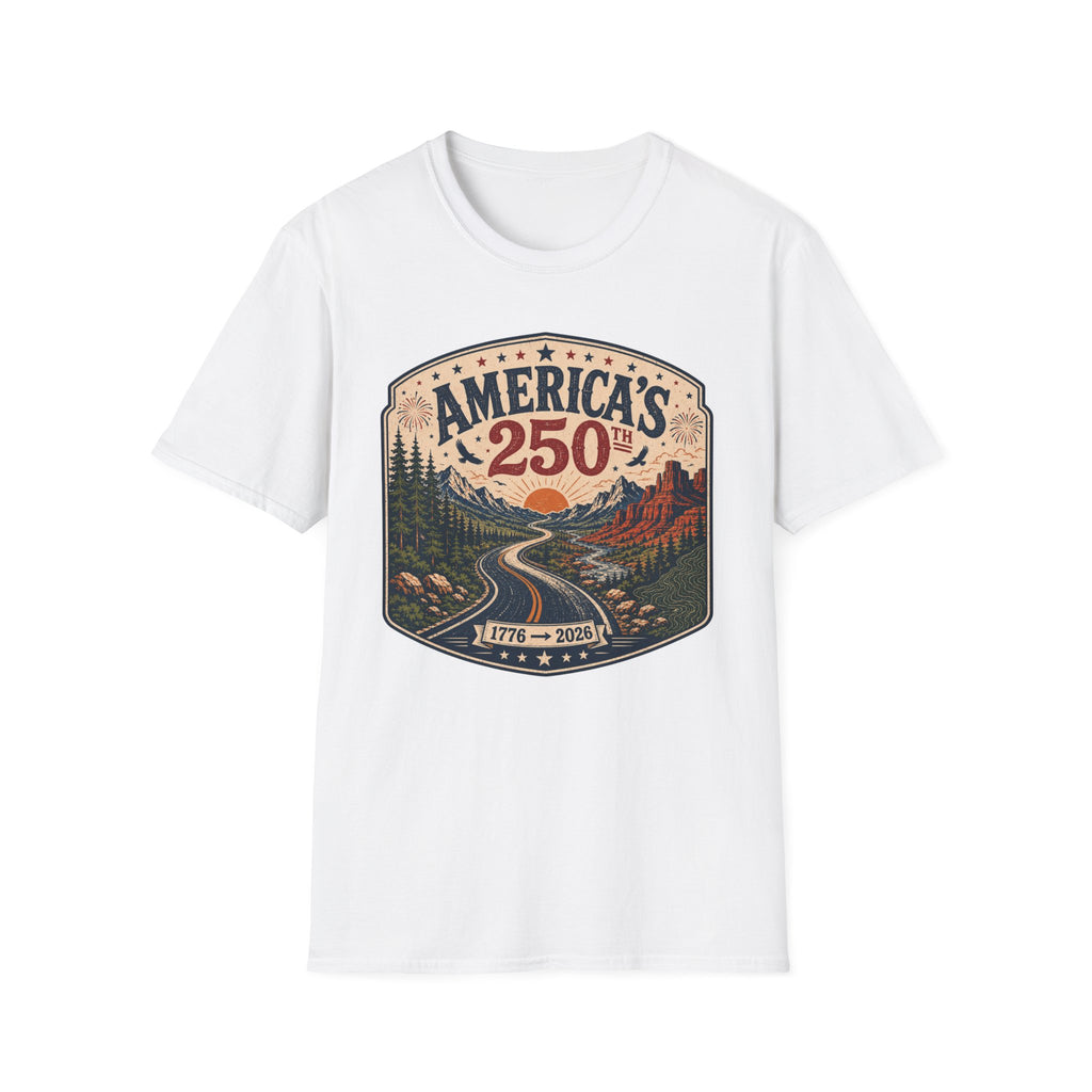America’s 250th Take the Scenic Route Tee