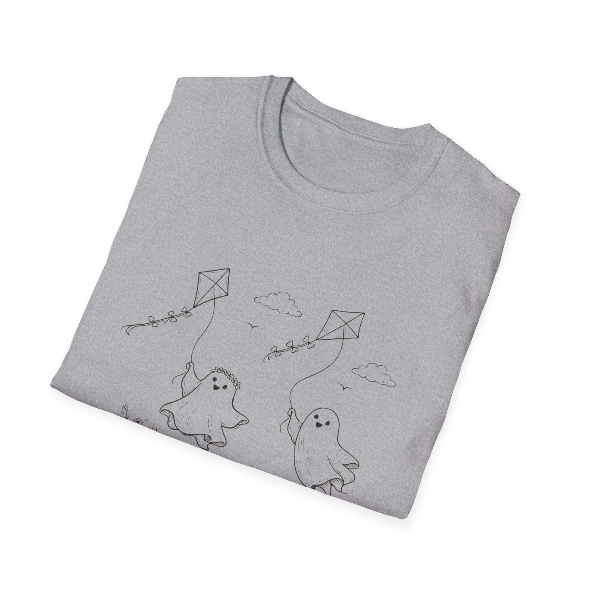 Kite Flying Ghosts Tee