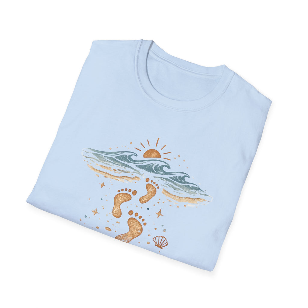 Barefoot & Unbothered Beach Vibes Tee