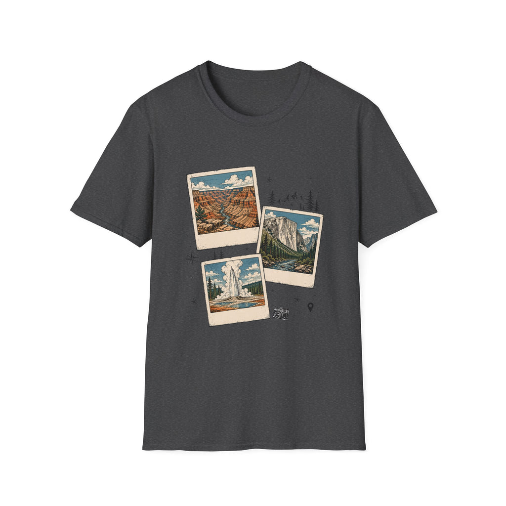 Adventure Travel Collage Tee