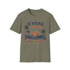 If Found Please Return To Beach Tee