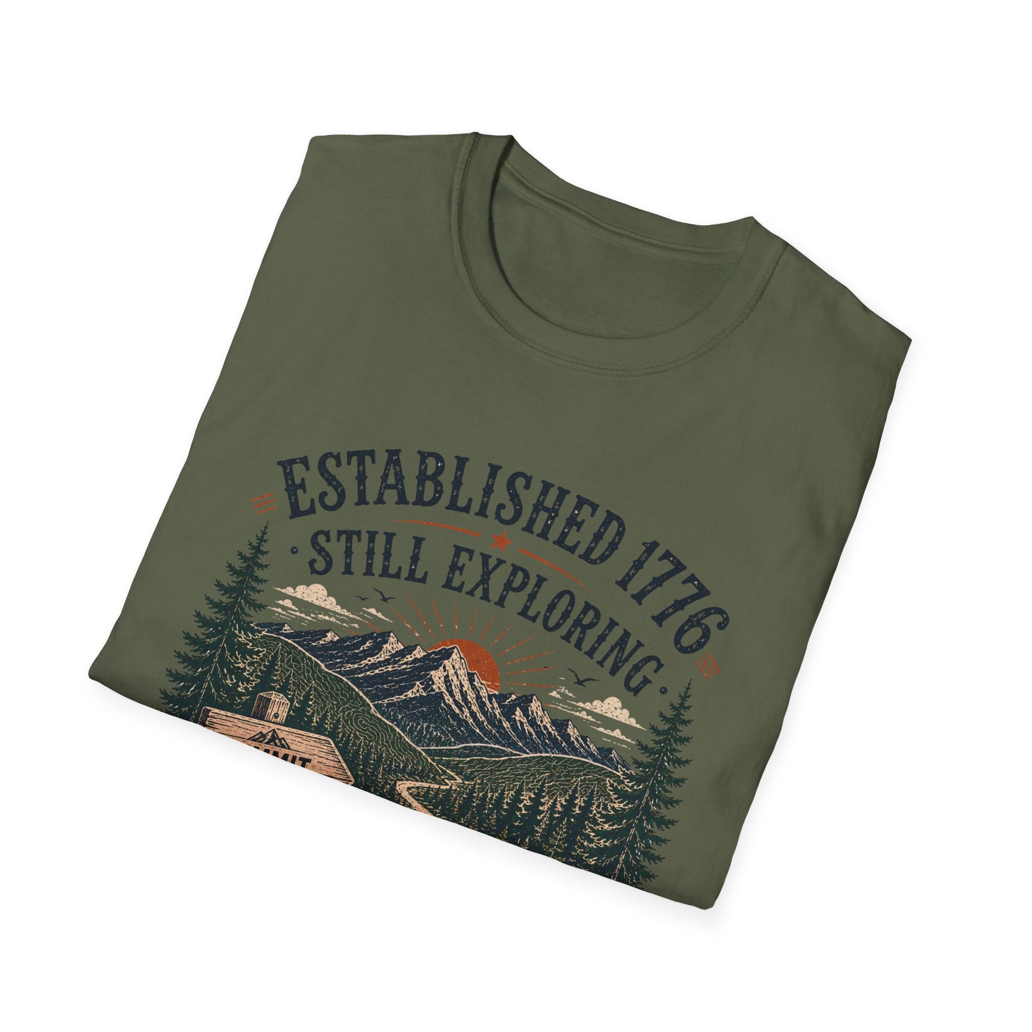 Established 1776 Still Exploring Tee