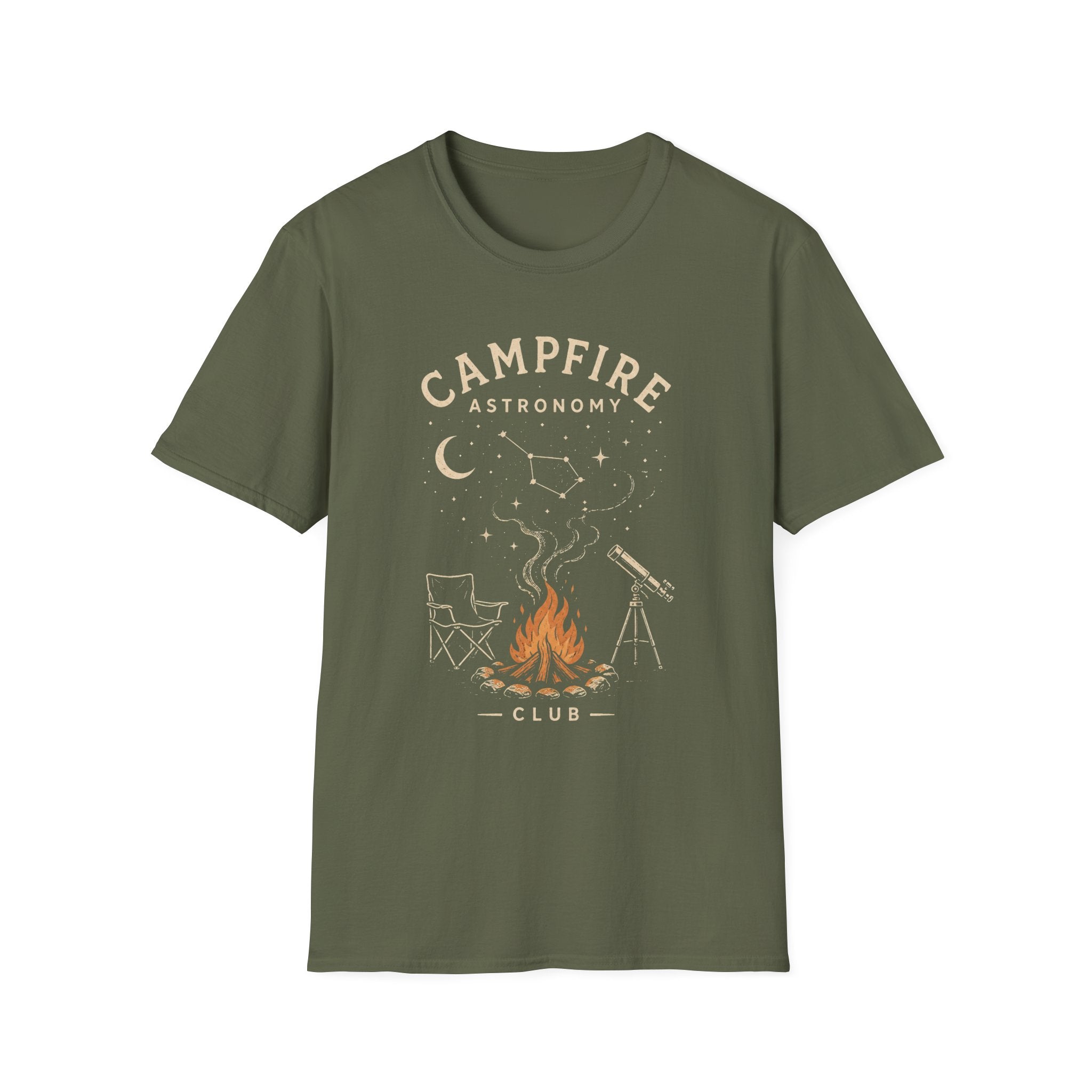 Campfire Astronomy Club Tee