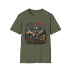 Stars, Stripes, and Sticky Paws Raccoon Tee