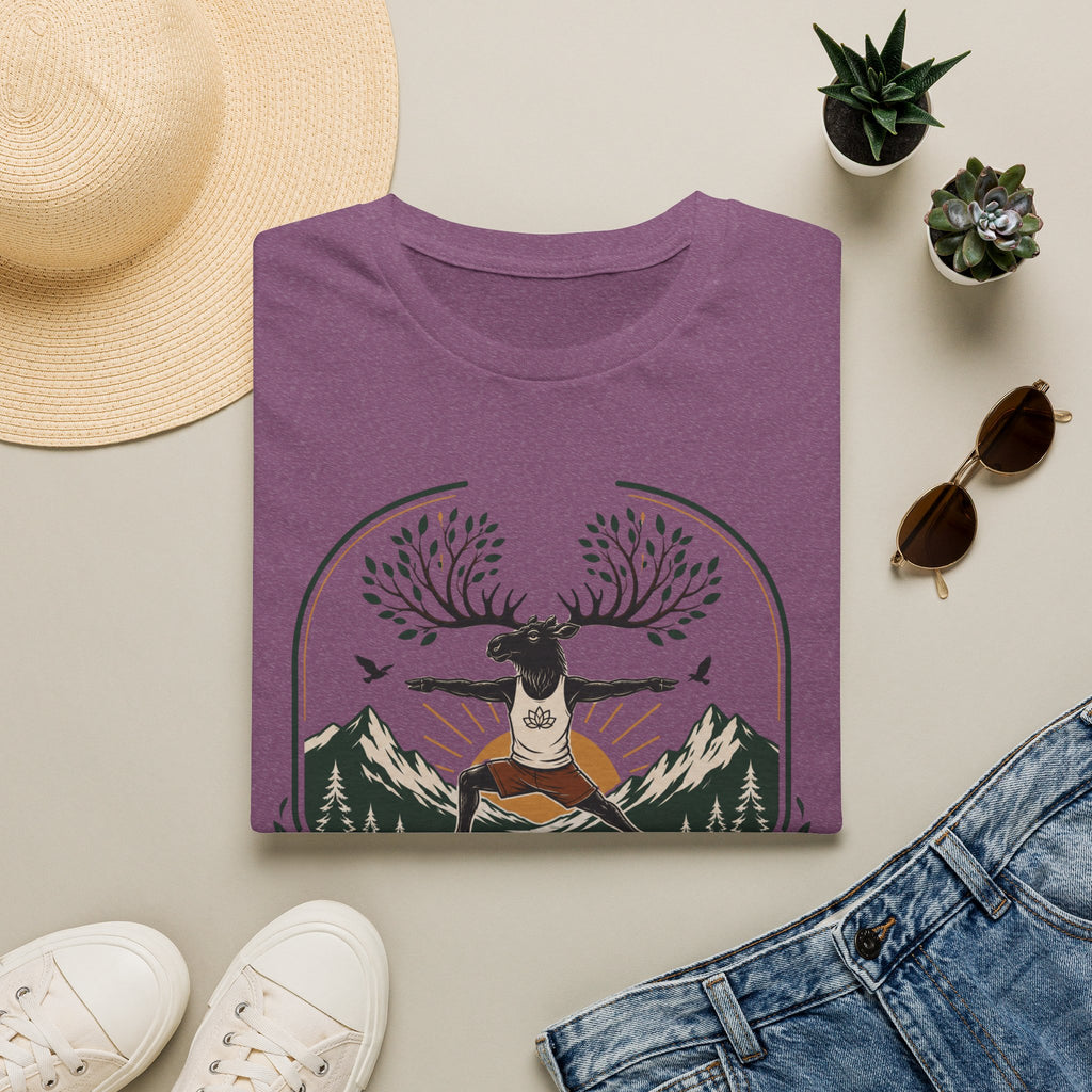 Rooted Wild Strong Moose Yoga Tee