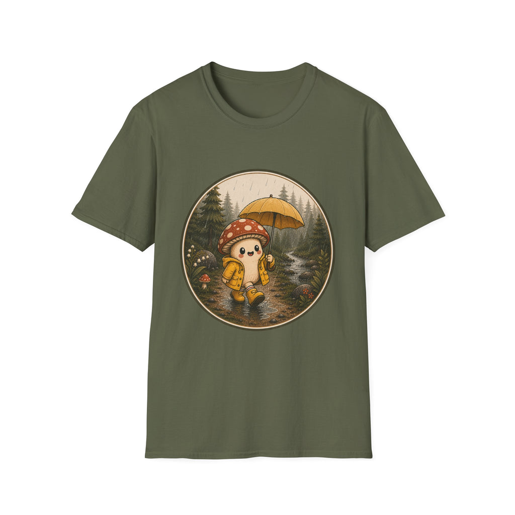 Rainy Day Wanderer Mushroom Tee