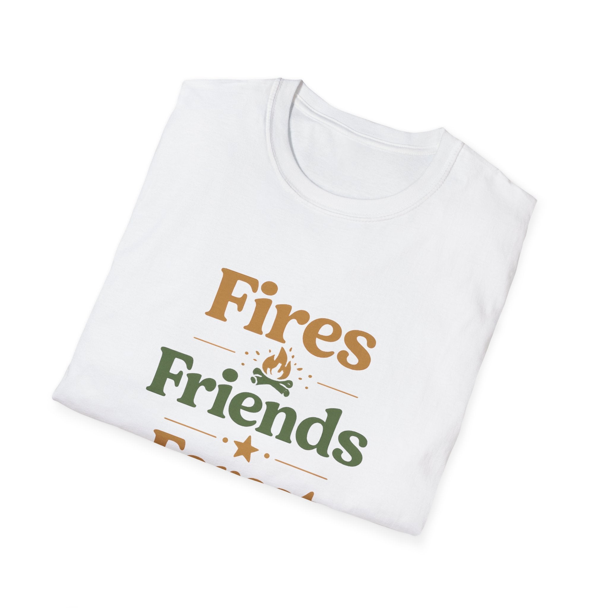Fires, Friends & Forest Tee