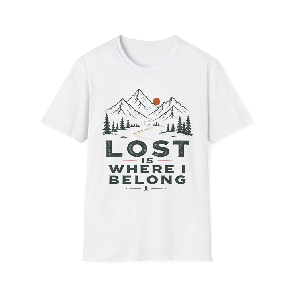 Lost Is Where I Belong Mountain Tee