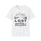 Lost Is Where I Belong Mountain Tee