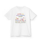 Where the Wild Things Grow Kids Tee