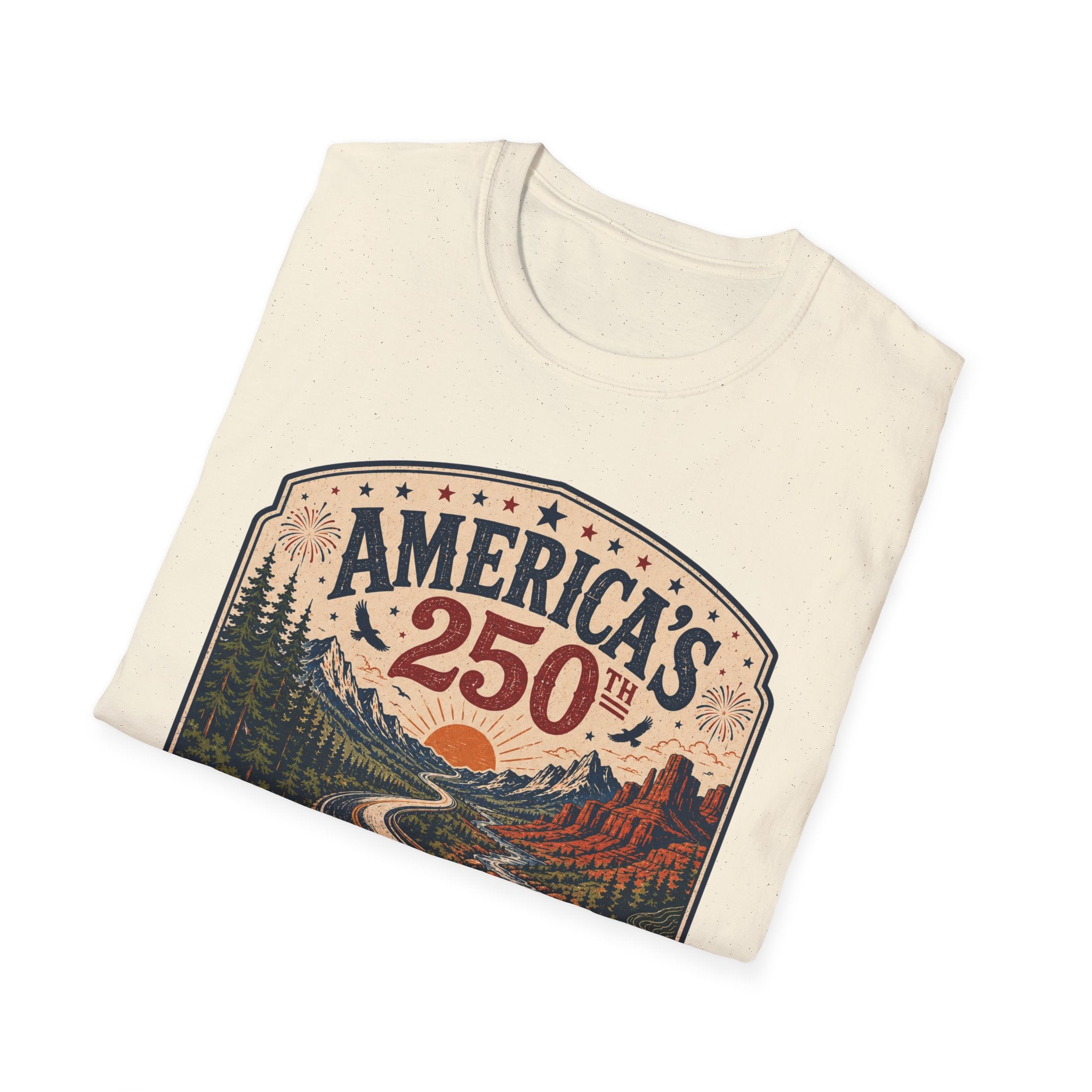 America’s 250th Take the Scenic Route Tee