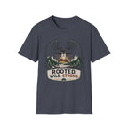Rooted Wild Strong Moose Yoga Tee