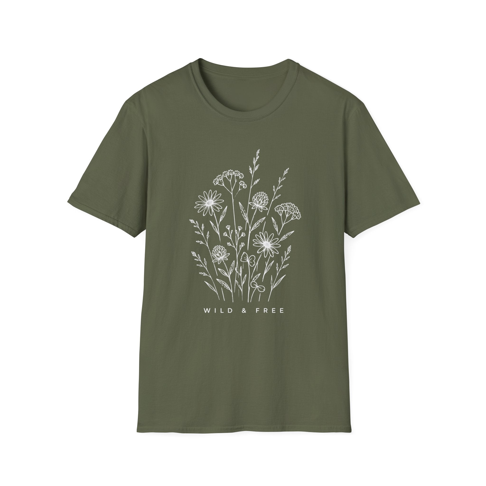 Wild & Free Wildflowers Tee