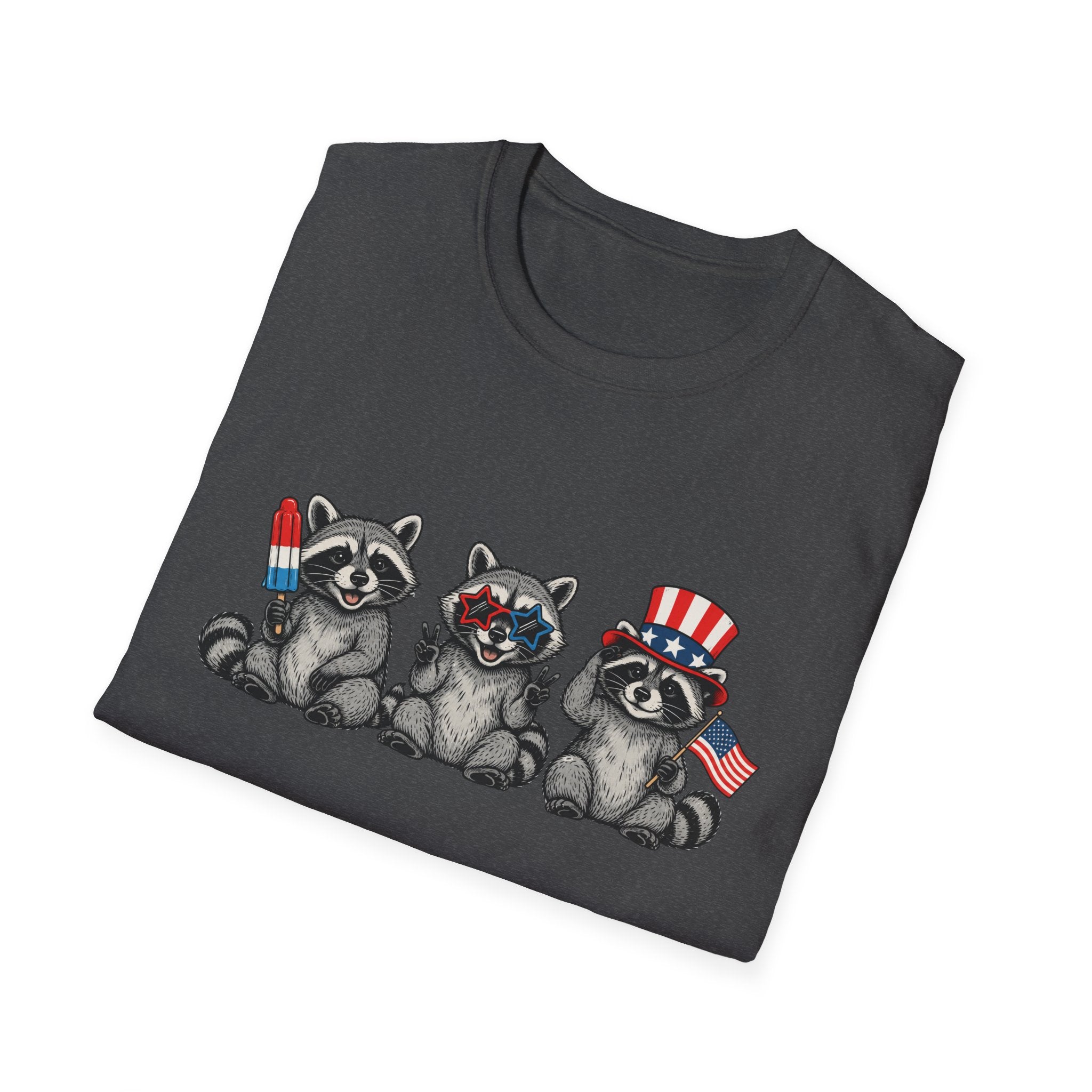 Feral and Free Raccoon Tee