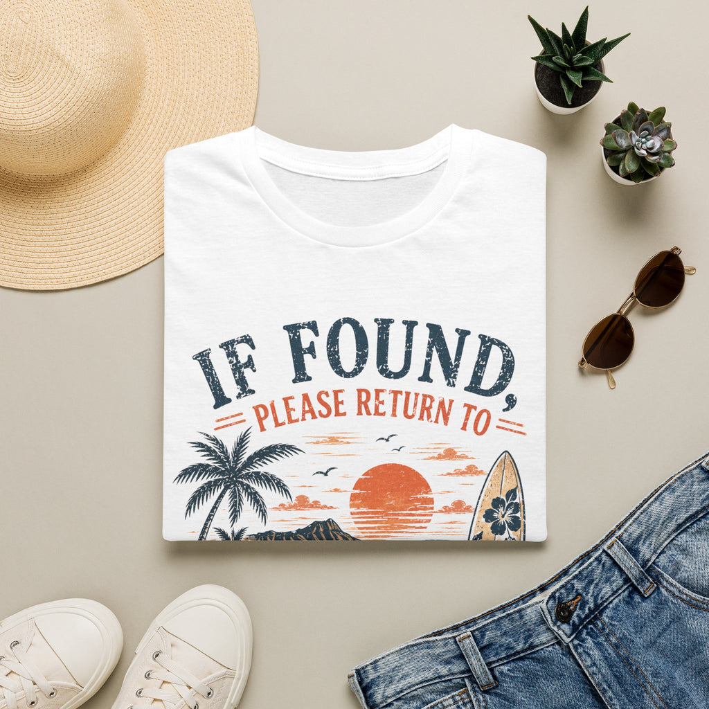 If Found Please Return To Hawaii Tee