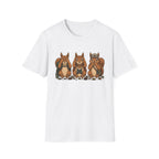 See No Hear No Speak No Squirrel Hikers Tee