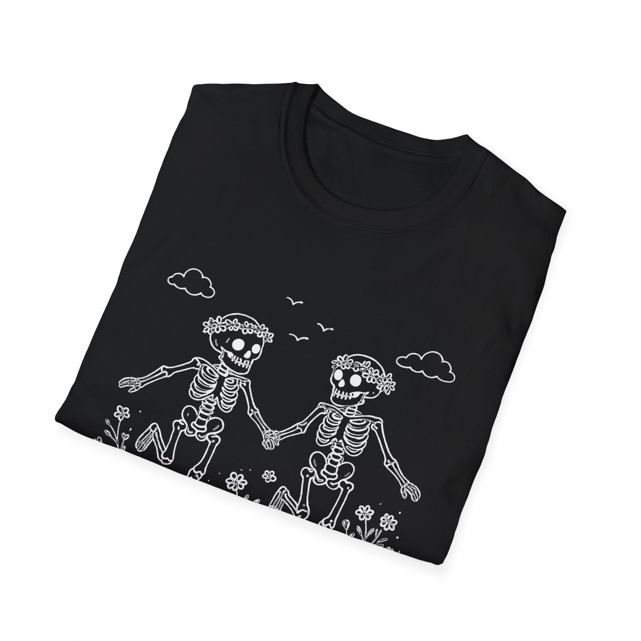Dancing Skeleton Wildflower Tee