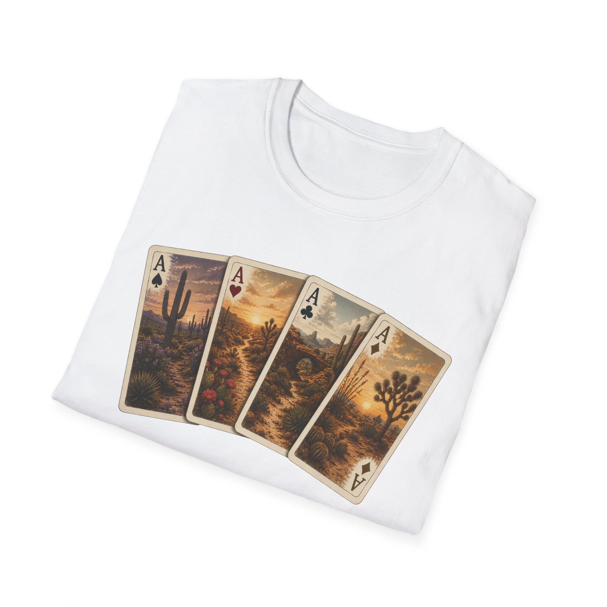 Desert Ace Playing Cards Tee