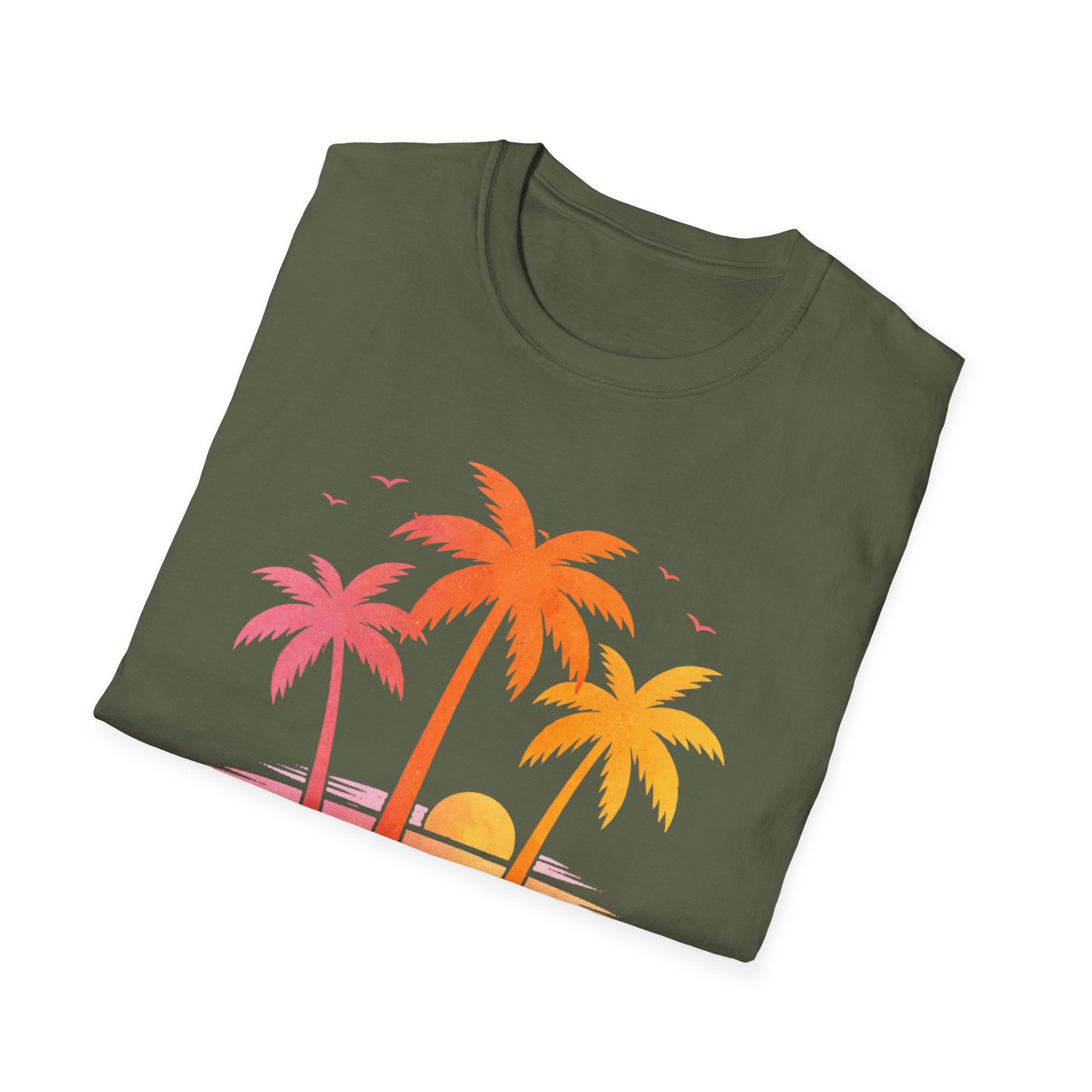 Golden Hour Palms Tee