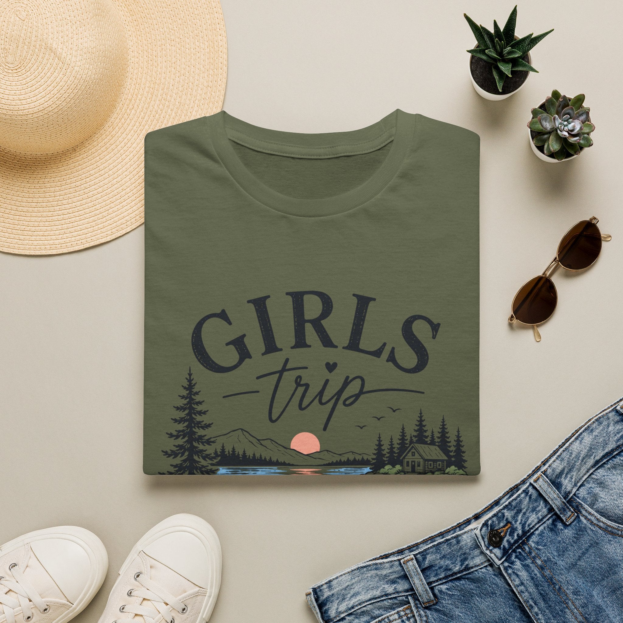 Girls Trip 2026 Lake Cabin Tee
