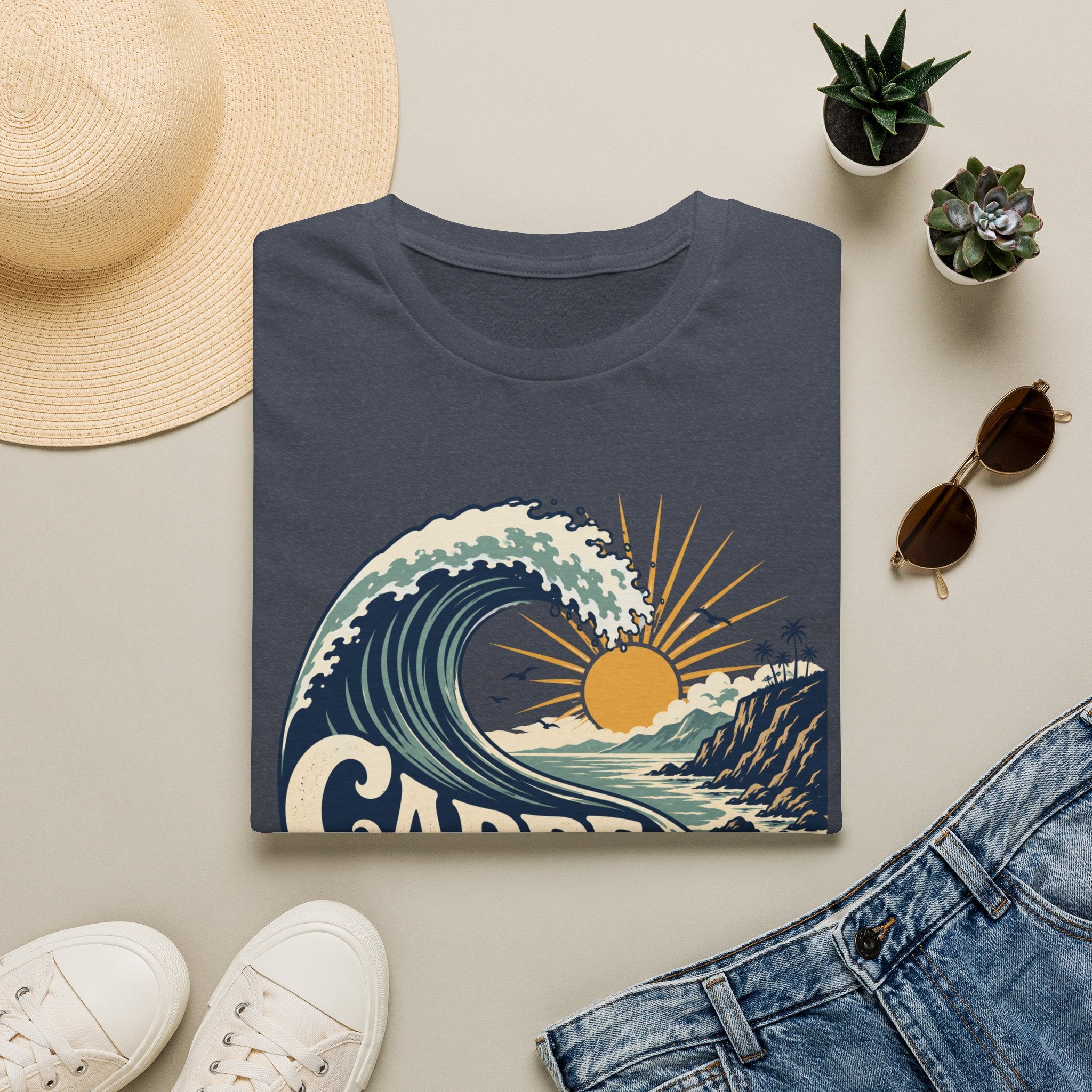 Carpe Diem Wave Tee