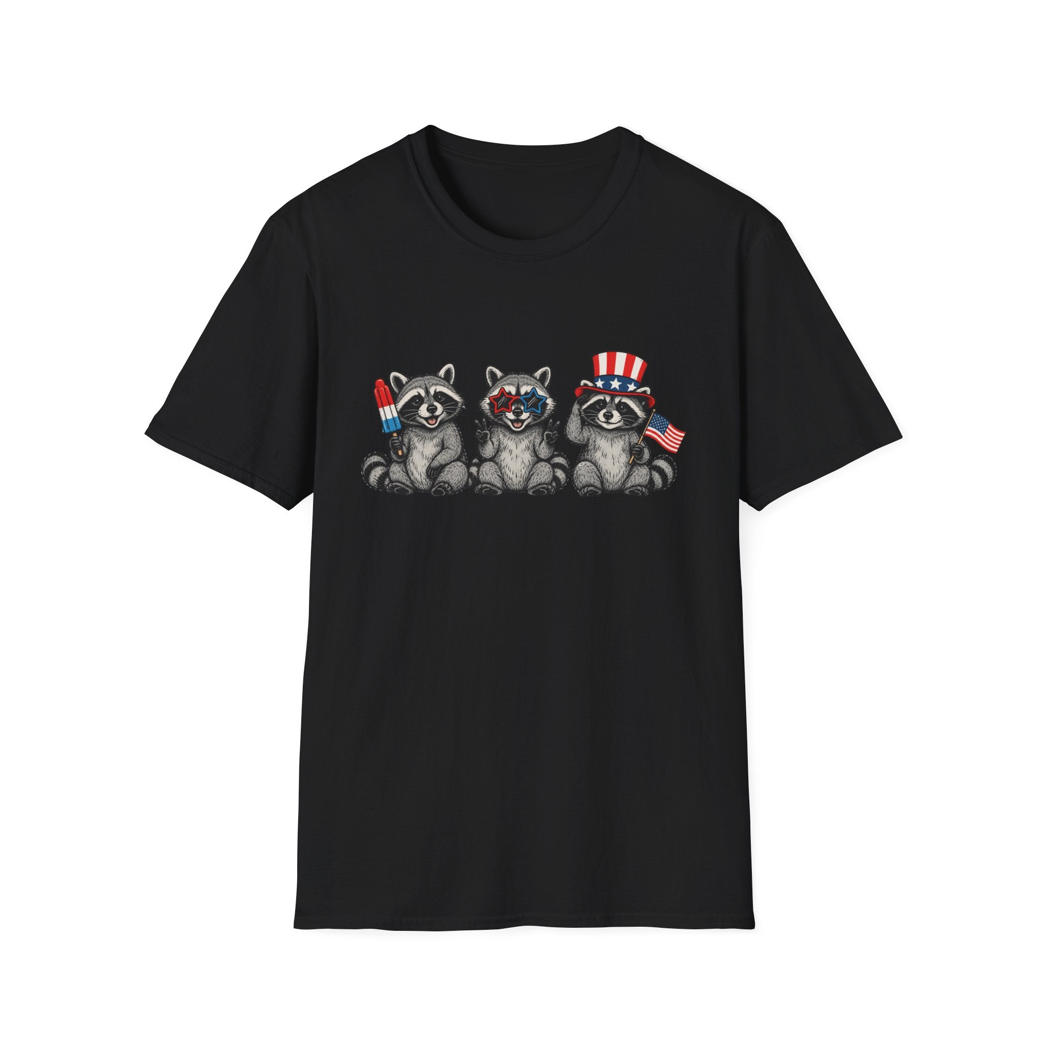 Feral and Free Raccoon Tee
