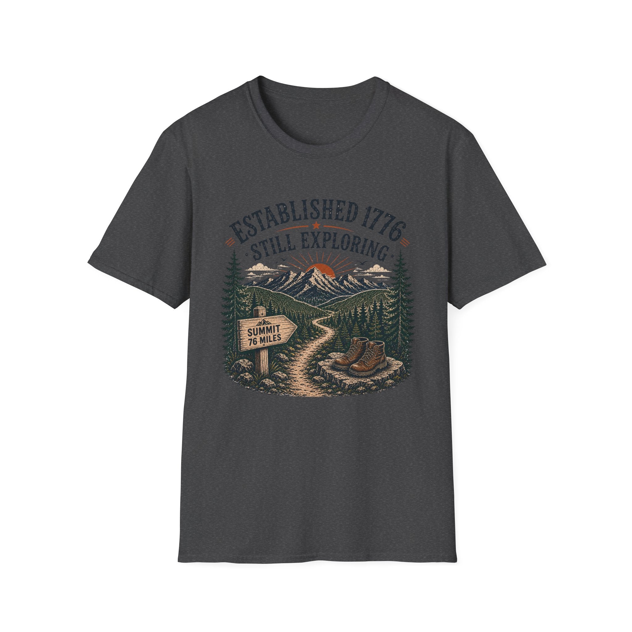 Established 1776 Still Exploring Tee