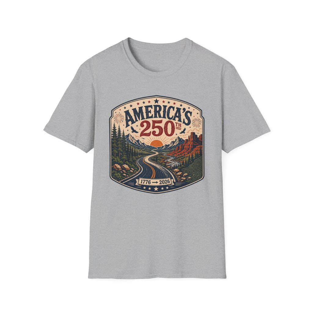 America’s 250th Take the Scenic Route Tee