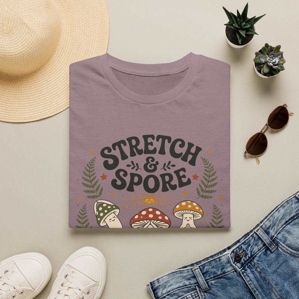 Stretch & Spore Woodland Yoga Club Tee