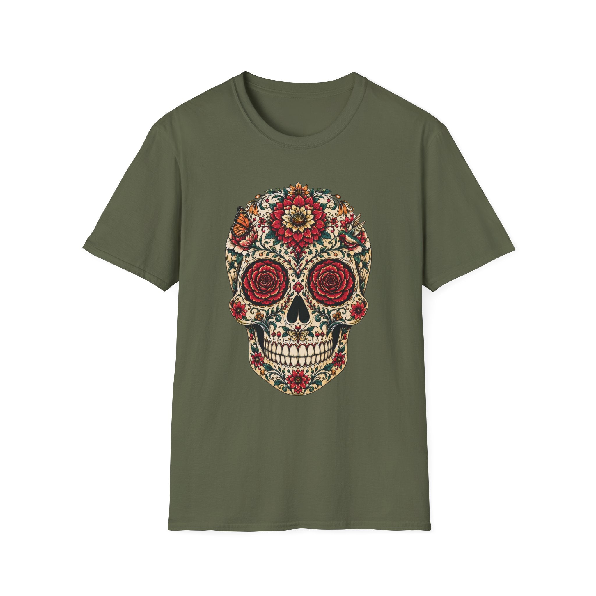 Botanical Sugar Skull Tee
