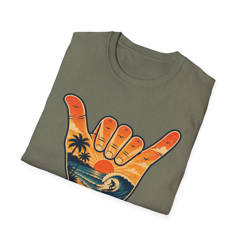 Hang Loose Sunset Surf Tee