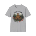 Hibernate Stretch Repeat Bear Yoga Tee