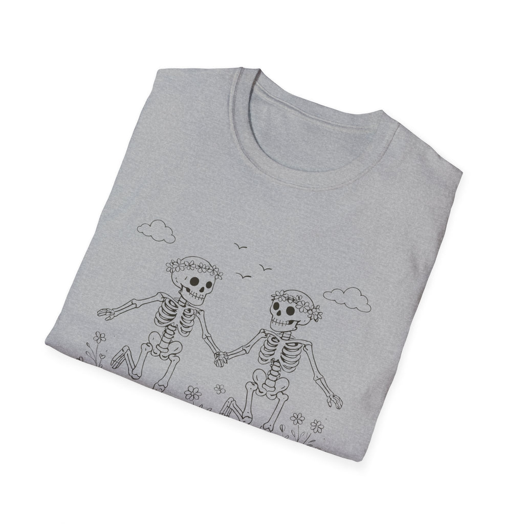 Dancing Skeleton Wildflower Tee