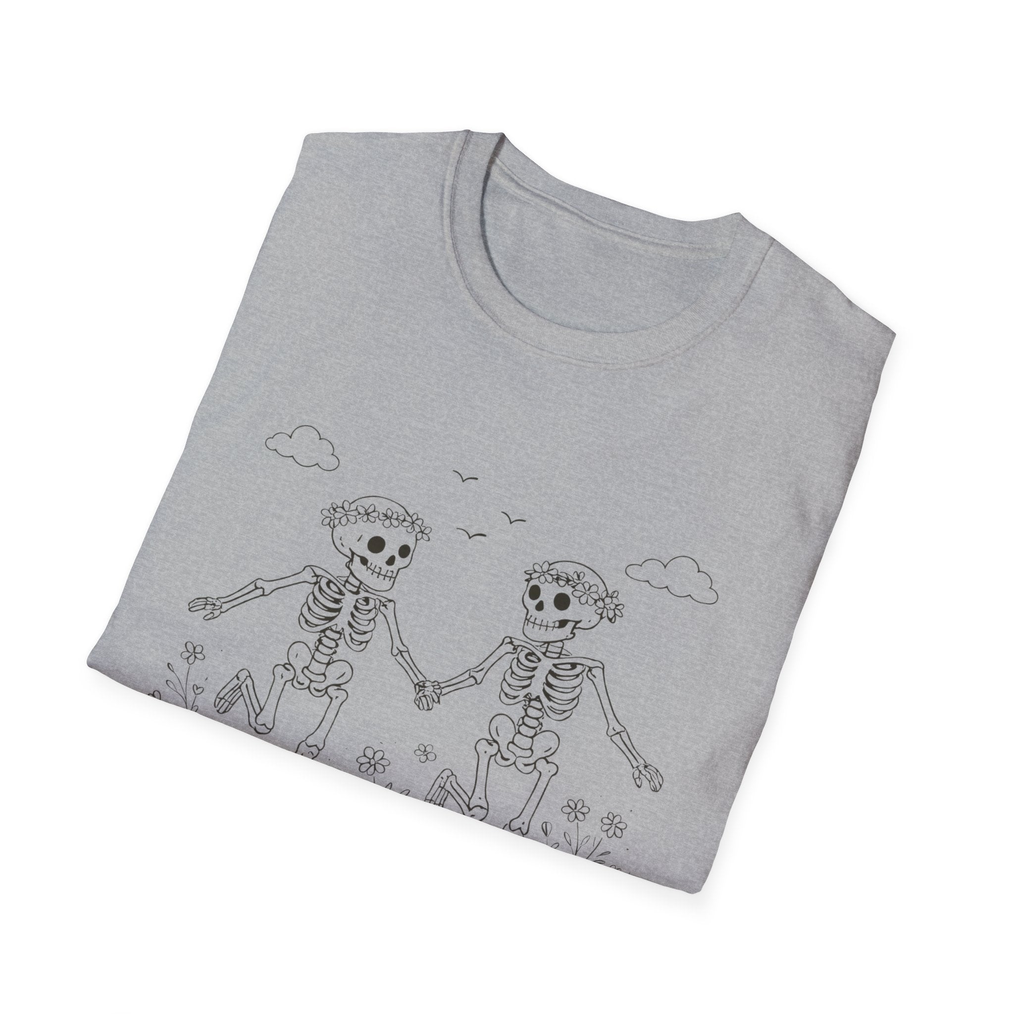 Dancing Skeleton Wildflower Tee