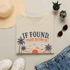 If Found Please Return To Beach Tee