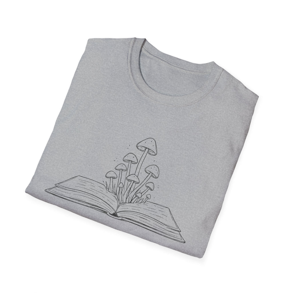 Magic Mushroom Book T-Shirt